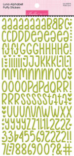 Bella Blvd LUNA ALPHABET Puffy Stickers Letters Numbers - Image 7