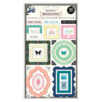 BoBunny BRIGHTON Puffy Stickers 30pc