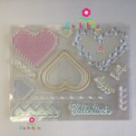 Diamond Press VALENTINE’S EMBROIDERY HOOPS Stamp & Die Set - Image 4
