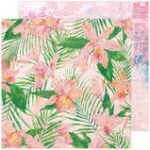AC Jen Hadfield Art Walk FULL BLOOM 12"X12" Scrapbook Paper