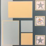 Premade Pages $5.00 BABY BOY (2) 12"X12" Scrapbook Pages - Image 2