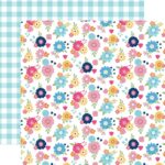 Echo Park PLAY ALL DAY GIRL 12”X12” Scrapbook Paper - Image 8