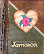 Vintage 20 Page JAMAICA Scrapbook Photo Album