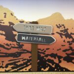 DieCut HIKING SIGN POST Forest Lake Mountain Waterfall Canyon Die Cuts - Image 9