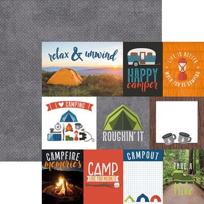 A7A3B6B3-5C93-4F7E-B751-BBE867731F2D.jpg Paper House THE GREAT OUTDOORS 12X12 Scrapbook Sheet - Image 1