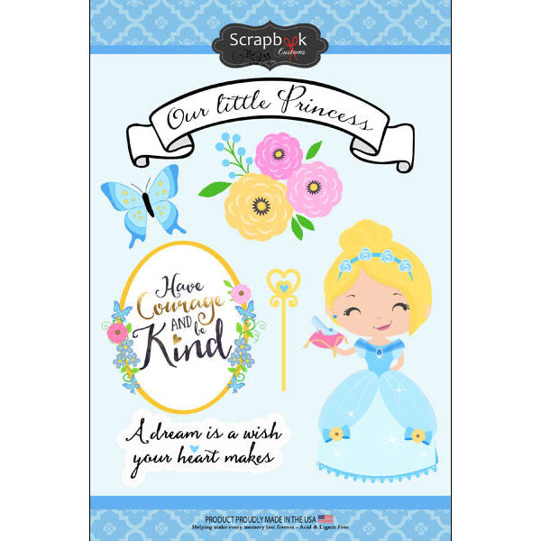 A7D7EF8E-F060-40C7-8BA1-98ACBF36C0FF.jpg BLUE PRINCESS KIT Like Disney Cinderella 2pc - Image 1