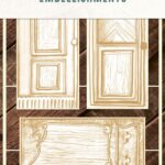 P13 The Garden Of Books Collection LIGHT CHIPBOARD EMBELLISHMENTS 1 Set
