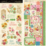 Graphic 45 SEASON TO CELEBRATE Cardstock Sticker Set - Image 2
