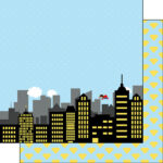 Superhero SUPER KID 12”X12” Scrapbook Kit 9pc - Image 6