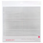 American Crafts 12"X12" MEMOROLOGY Page Protectors 4X6 Pockets