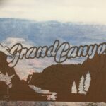 GRAND CANYON IMAGE Travel Laser Cuts Brown