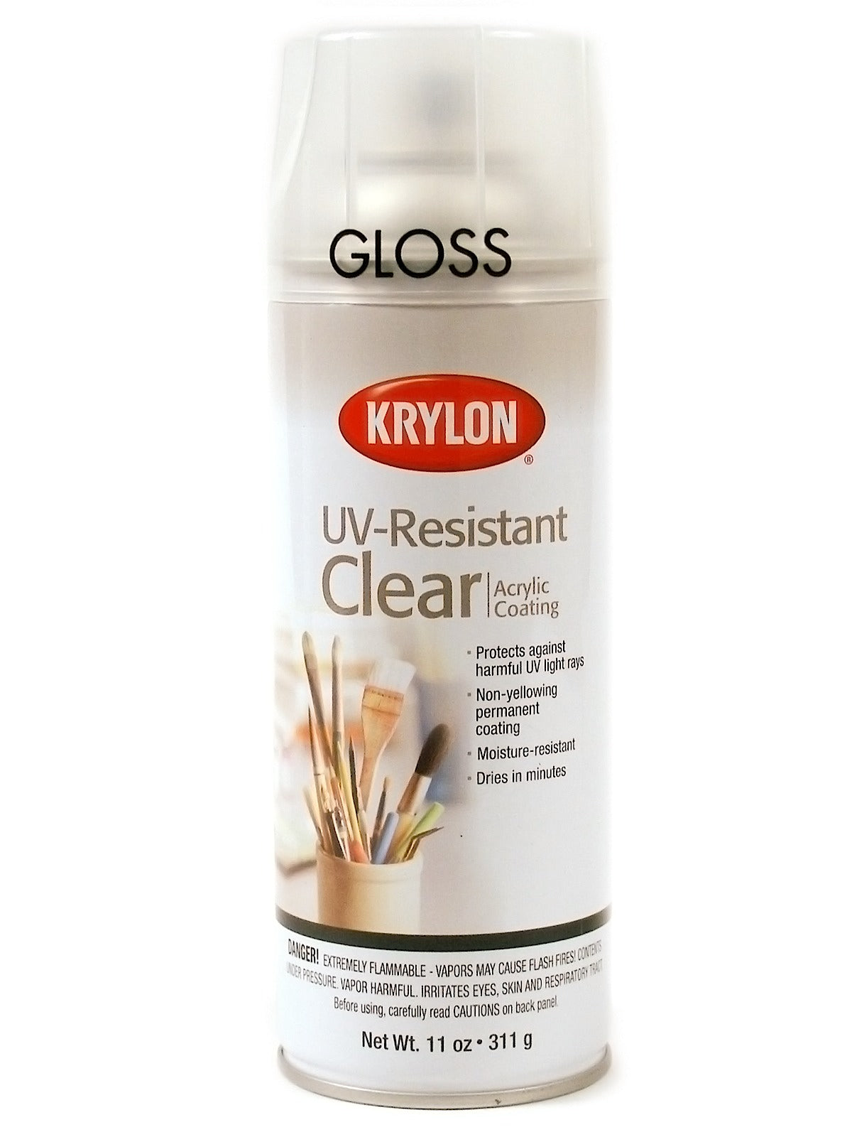 A93E1836-8E86-4809-B497-80933594A3AE.jpeg Krylon UV RESISTANT CLEAR Gloss Acrylic Coating 11 oz - Image 1