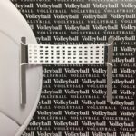 VOLLEYBALL COURT Sports Scrapbook Die Cuts