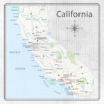 CALIFORNIA ADVENTURE MAP Double Sided 12X12 Paper Scrapbook Customs - Image 2