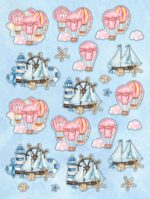 Crafters Companion EVERYDAY CELEBRATIONS 9”X12” Die-Cut 3D Topper Pad - Image 2