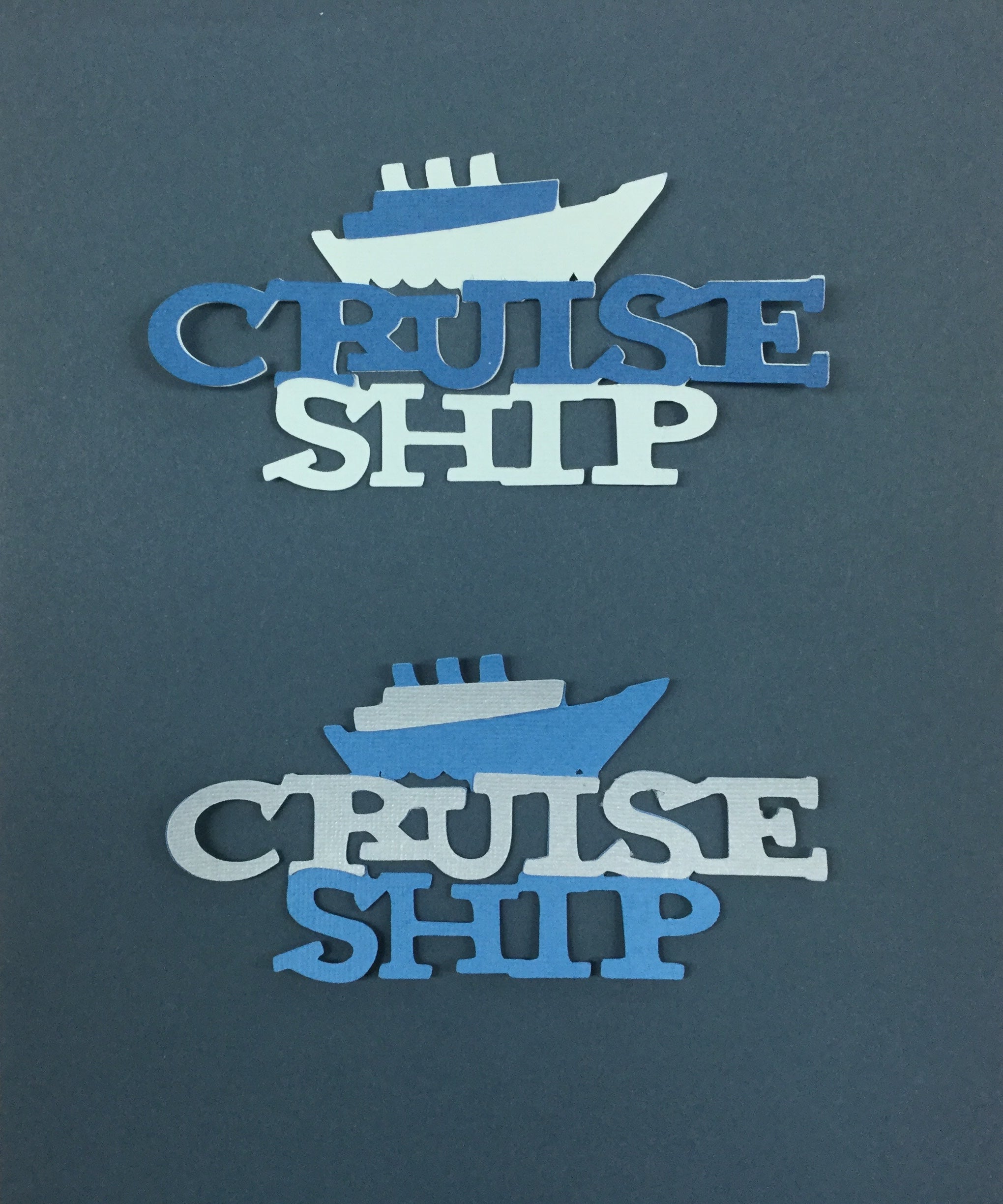 AA115C09-A30F-4847-B768-EC477F05EA47.jpeg CRUISE SHIP Die Cut Travel - Image 1