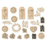 Jen Hadfield WOOD VENEERS 21 pc. - Image 2