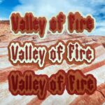 VALLEY OF FIRE Las Vegas Travel Title DieCuts - Image 2