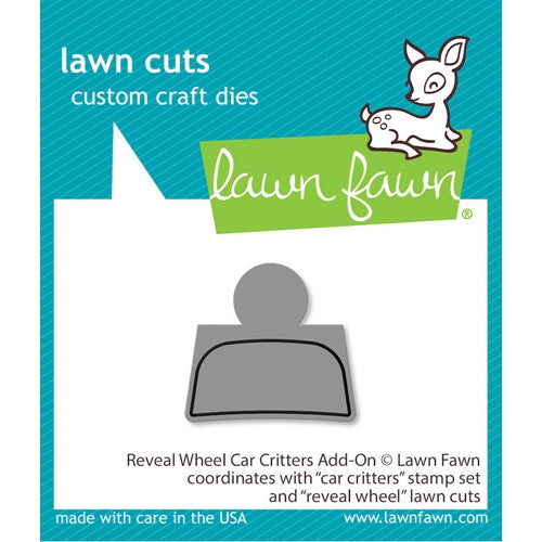 AADAA600-B5EE-459D-ADAE-904FE0719234.jpg Lawn Cuts REVEAL WHEEL CAR CRITTERS ADD-ON Custom Craft Die - Image 1