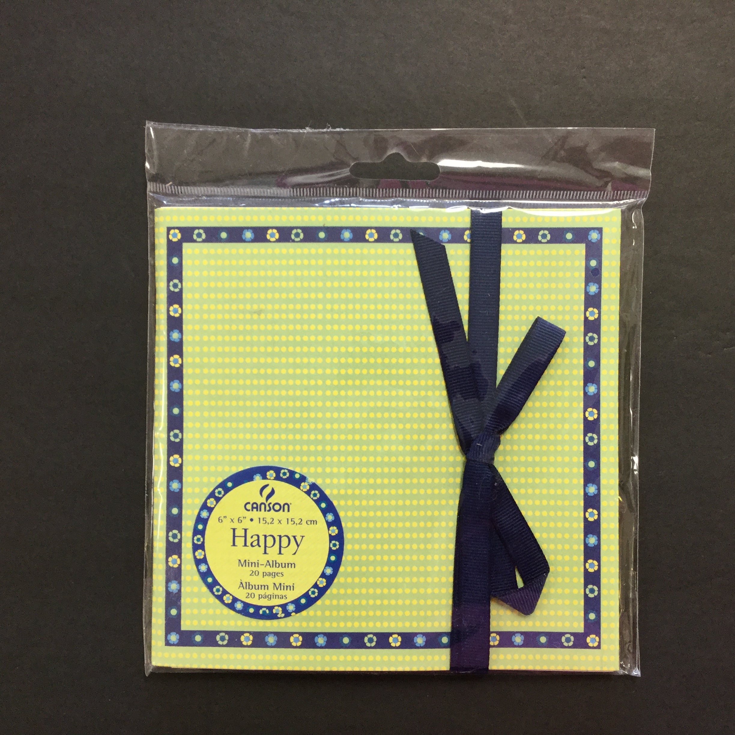 AB3B7A5F-54DB-4621-BC8E-68EA0574294A.jpg Canson HAPPY Mini 6"X6" Scrapbook Album $1.00 - Image 1