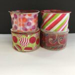 Holiday Bow-Tique CHRISTMAS Wire Edge Ribbon 30ft