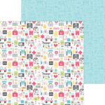 Doodlebug HAPPY HEALING 12X12 Scrapbook Paper - Image 2