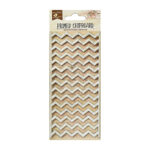Little Birdie Primed Chipboard CHEVRON 1pc