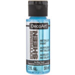 DecoArt Extreme Sheen SKY BLUE TOPAZ Metallic Acrylic Paint 2oz