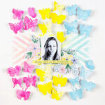 Pinkfresh Studio INVERTED DIAMOND Slim Crafting Stencil 1pc - Image 2