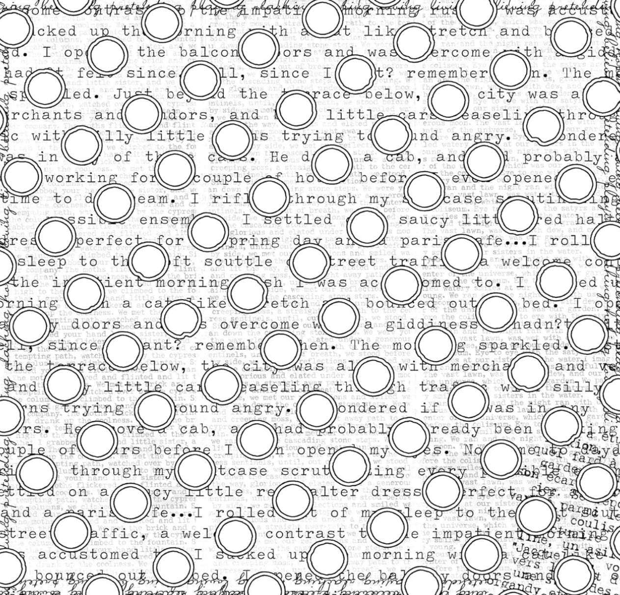 ACB7EFF8-FE04-4A53-985D-A21B3C0A2A36.jpg Prima IOD PAINTABLES 12"X12" Watercolor Scrapbook Paper - Image 1
