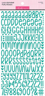 Bella Blvd LUNA ALPHABET Puffy Stickers Letters Numbers - Image 3