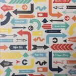 LAS VEGAS SIGHTS Mail Arrows 12"X12" Scrapbook Paper - Image 2