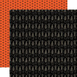 Carta Bella Hocus Pocus BONE DANCE 12"x12" Scrapbook Paper
