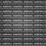 Scrapbook Customs BASKETBALL CHALKBOARD SPORTS 12X12 Double Sided Paper - Image 3