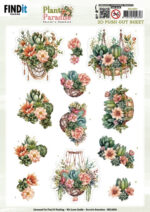 PLANT PARADISE Berries Beauties Cactus 3D Push Out Sheet - Image 3