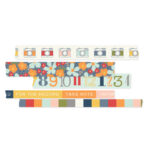 Simple Stories FOR THE RECORD Washi Tape 5 Rolls - Image 2