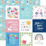 Echo Park PLAY ALL DAY GIRL 12”X12” Scrapbook Paper - Image 3