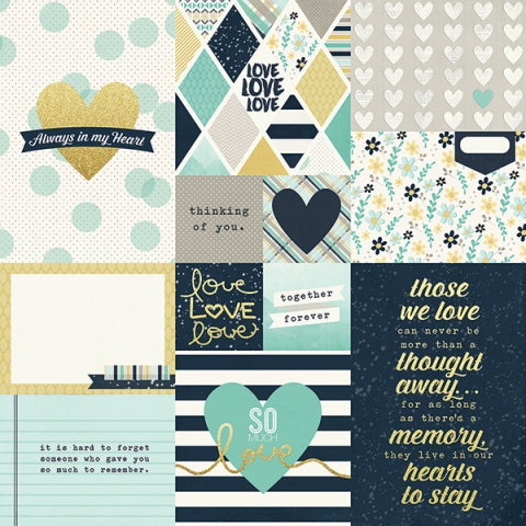 AE38FBFD-EDB1-4194-AAE8-5B29C738D6C6.jpeg Simple Stories Heart ELEMENTS #2 12x12 Scrapbook Paper - Image 1