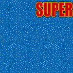 Superhero SUPER KID 12”X12” Scrapbook Kit 9pc - Image 10