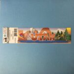 UTAH Title Travel Colored DieCut 1pc 2”X8” UT