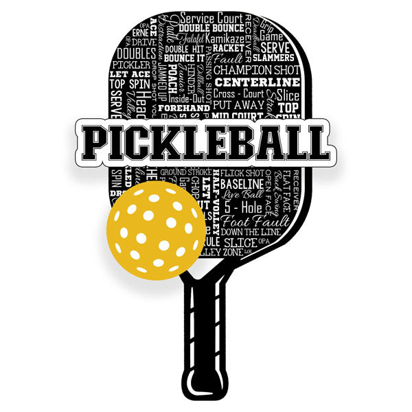 AF9FD147-029D-484B-8EF2-52DC448DF47C.jpg Scrapbook Customs PICKLEBALL COLLAGE LASER 3D Diecut - Image 1