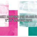 49 and Market ARTOPTIONS SPICE COLORED FOUNDATION 12”X12” Scrapbook Paper