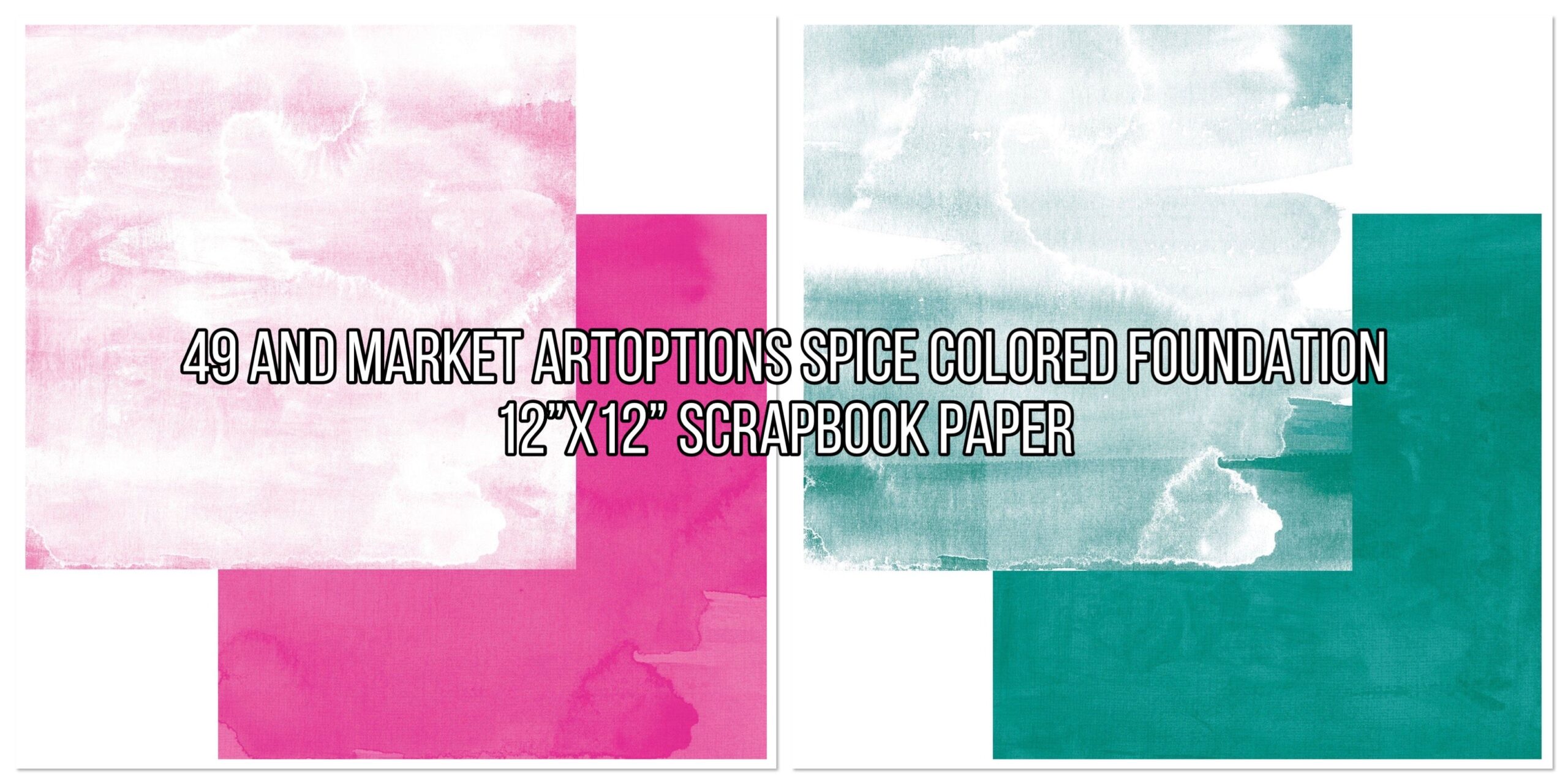 AFE4D5C9-435B-4445-BC56-B6147075884B.jpg 49 and Market ARTOPTIONS SPICE COLORED FOUNDATION 12”X12” Scrapbook Paper - Image 1