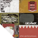Kaisercraft ATTITUDE Double-Sided 12"X12" Cardstock Sheet - Image 4