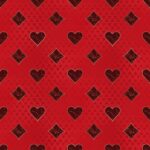 Scrapbooksrus ACE OF HEARTS PACK 12pc 12"X12" Scrapbook Paper - Image 8