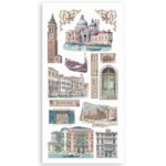 Stamperia VENICE CITY OF ART 6”X12” Paper Cutouts - Image 2