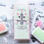 Pinkfresh Studio INVERTED DIAMOND Slim Crafting Stencil 1pc - Image 3