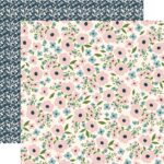 Echo Park JUST MARRIED 12”x12” Scrapbook Paper - Image 3