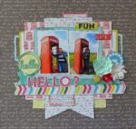 Echo Park Capture Life CHEVRONS 12"X12" Cardstock Paper - Image 2