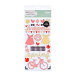 Thickers Dear Lizzy BLISS Chipboard Shape Stickers